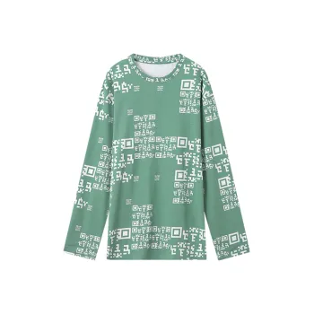 UOOYAA Long Sleeved T Shirt Women's Green
