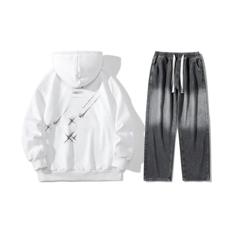 FREO3N Sweatshirt Sets Unisex-29