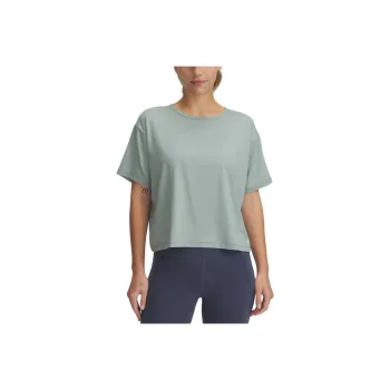 Under Armour Motion Drop Shoulder Sleeve T Shirt Women's Green