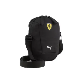 PUMA Ferrari, Collaboration Polyester Shoulder Bag, Crossbody Bag Unisex Black
