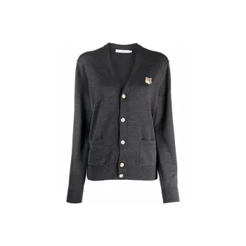 Maison Kitsune Sweaters Women's Dark Gray