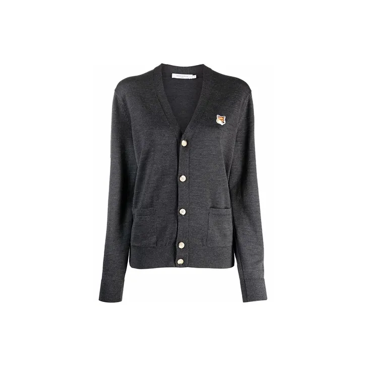 Maison Kitsune Sweaters Women's Dark Gray-0