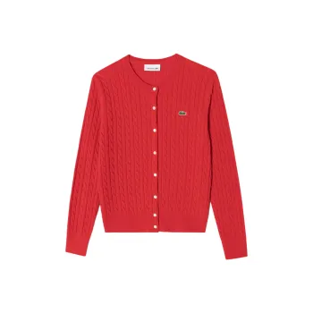 LACOSTE Sweaters Women's Red
