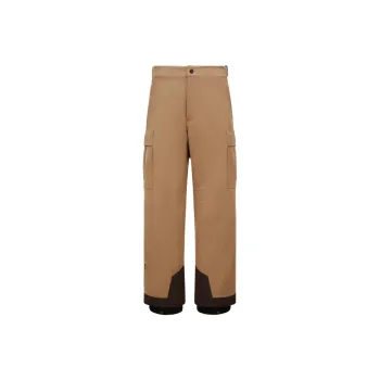 Moncler Layered Design Wide Leg Trousers