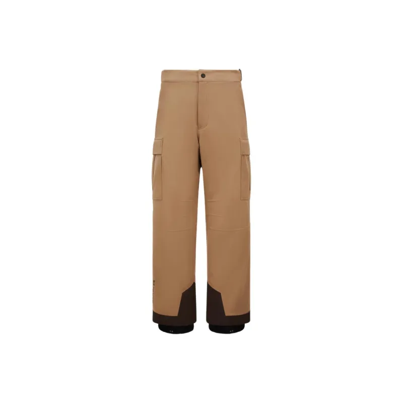 Moncler Layered Design Wide Leg Trousers-0