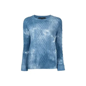 GUCCI Cable knit Tie dye Jumper