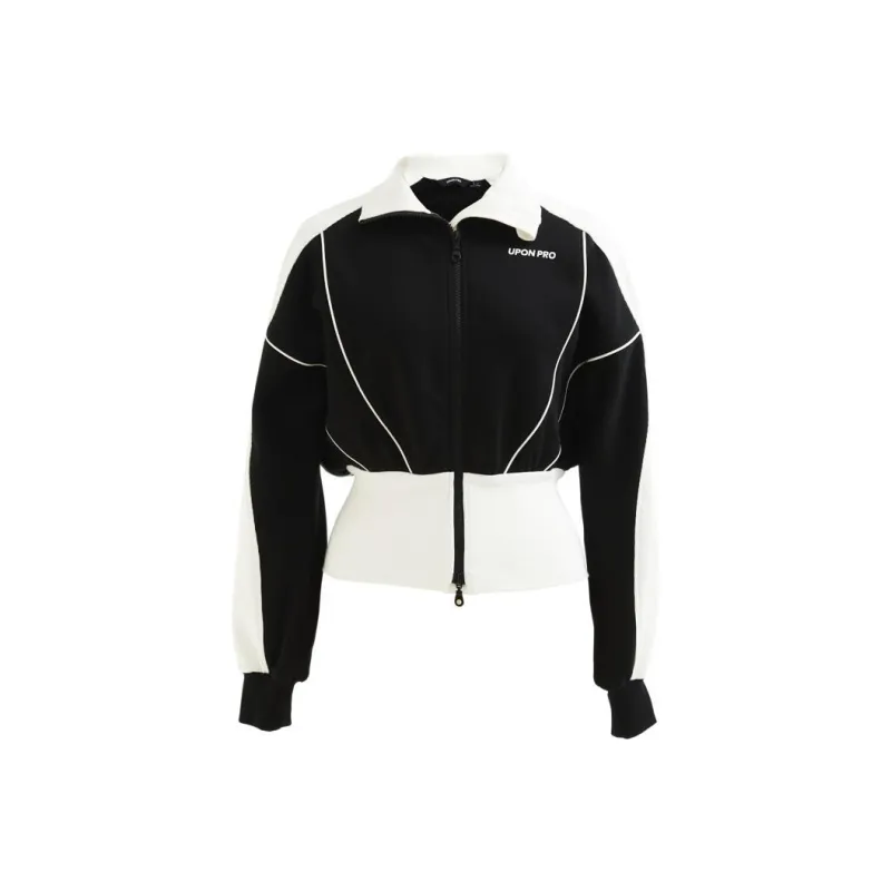 UPON PRO Crop Tops Women's Obsidian Black-0