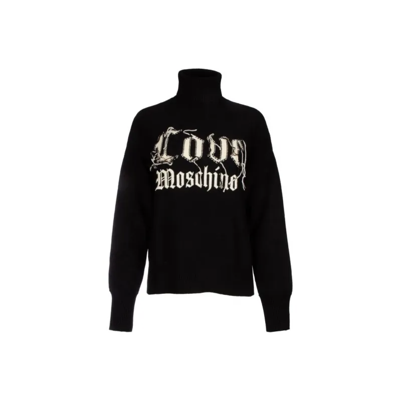 LOVE MOSCHINO FW22 Sweater Women's Black-0