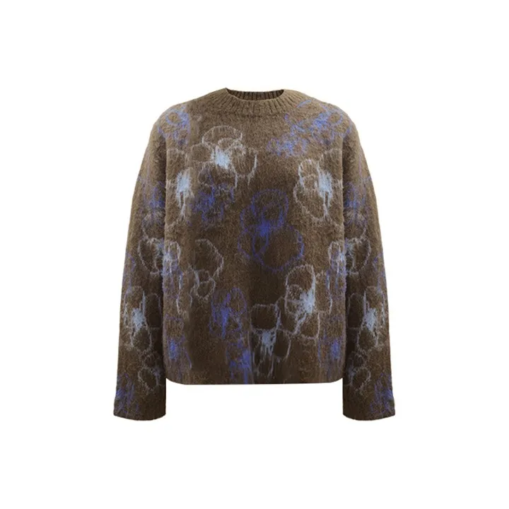 Even Vintage Sweaters Women's Coffee-0