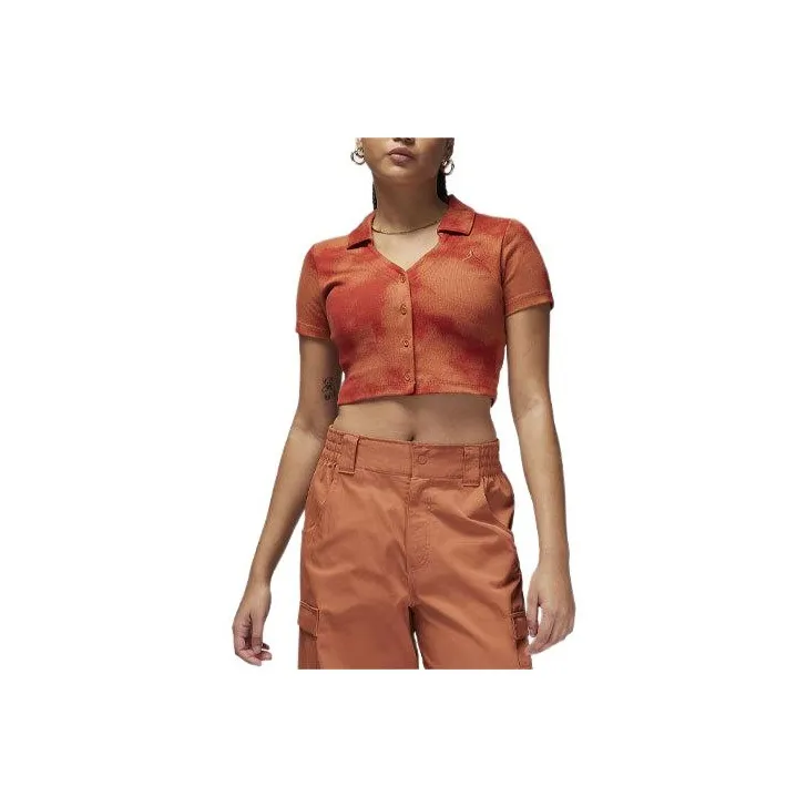 Jordan Regular T Shirt Women's Sand Dune Red-0