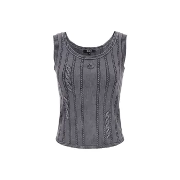 ONLY Tank Top Women's E40 Titanium Gray