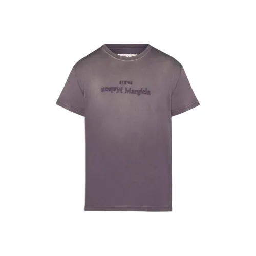 Maison Margiela Reverse Logo Detailed Crewneck T Shirt