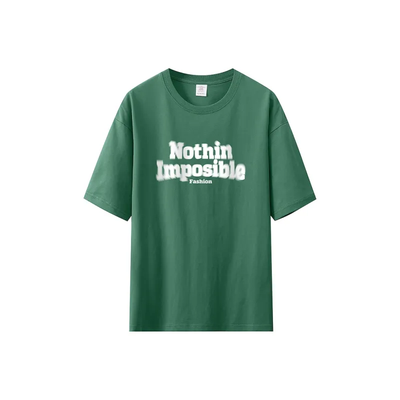 Cotton Gene Drop Shoulder Sleeve T Shirt Unisex-18