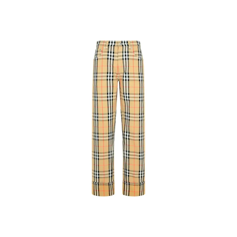 Burberry Check Pants-0