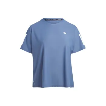 Adidas Free Shipping With AdiClub Own The Run Tee Plus Size