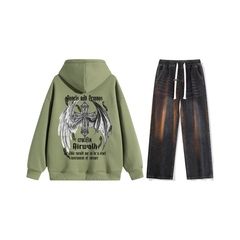 Airwalk Sweatshirt Sets Unisex-8