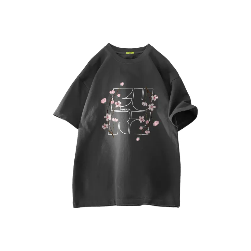 FUERZA Drop Shoulder Sleeve T Shirt Unisex-28