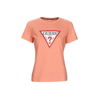 GUESS T Shirts Women's Orange
