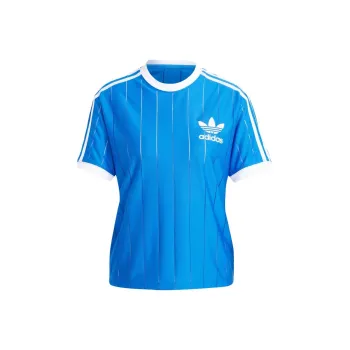 Adidas Adicolor 3 Stripes Pinstripe Tee