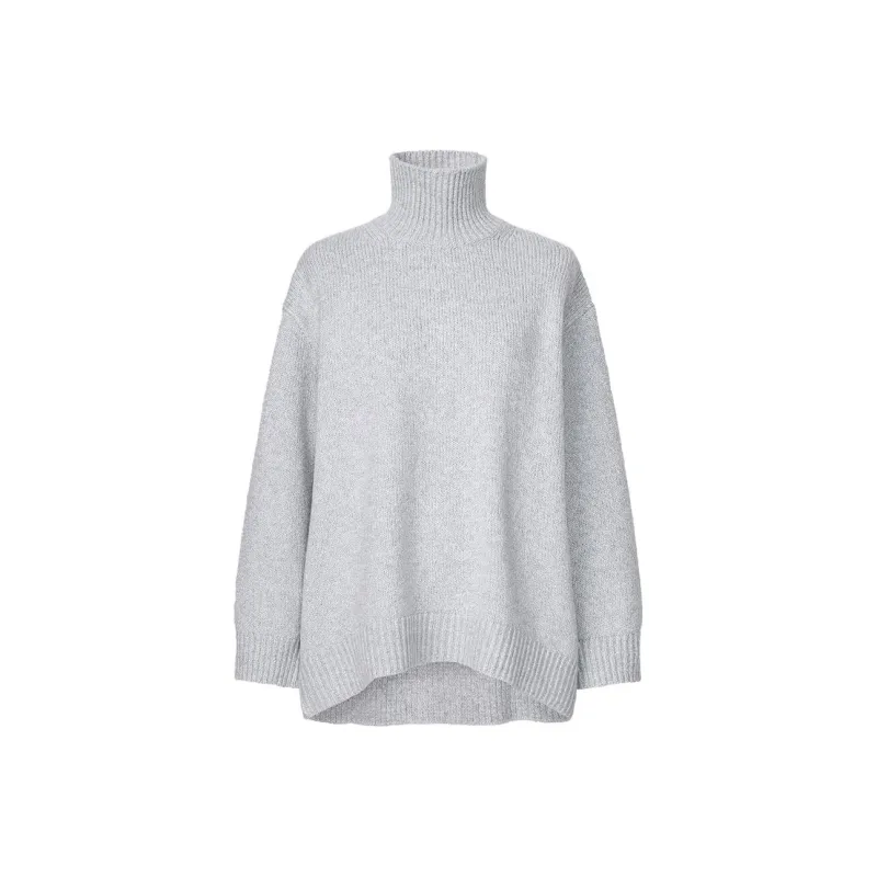 UNIQLO X Clare Waight Keller Co-branded Collection Sweaters Women's Light Gray-0