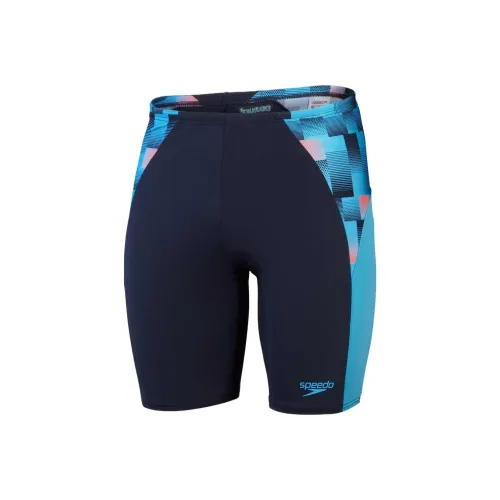 Speedo Endurance+ Max Splice Jammer Sports Shorts Men's Marine Blue
