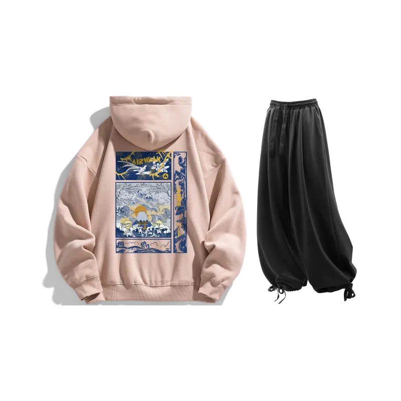 Airwalk Sweatshirt Sets Unisex-13