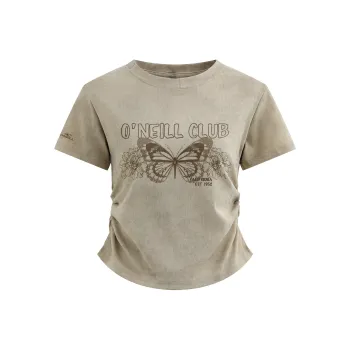 O'Neill T Shirt Unisex Tie Dye Khaki
