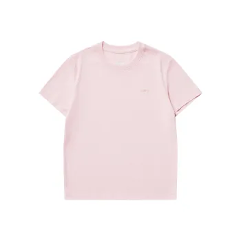 Erke Comprehensive Training Collection Sports Lifestyle Collection T Shirt Women's Peony Pink