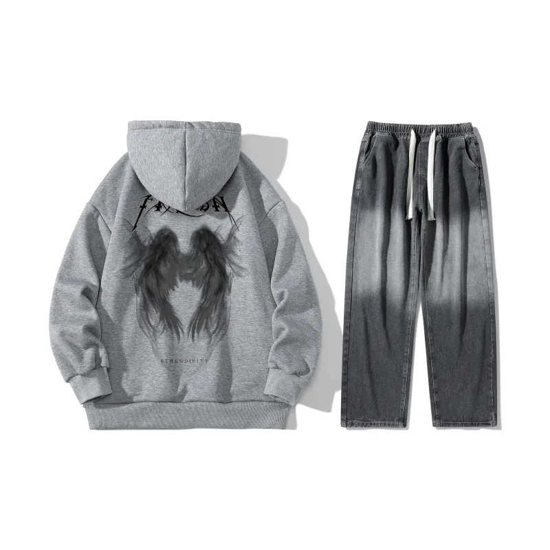 FREO3N Sweatshirt Sets Unisex-44