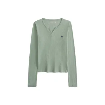 Abercrombie＆Fitch T Shirt Women's Light Green