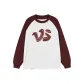 White Heather Gray & Burgundy