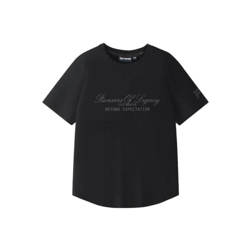 FILA FUSION FUSIONEERFUSION LIFE T Shirt Women's Jet Black BK-0