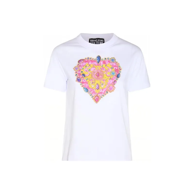 VERSACE JEANS COUTURE T Shirt Women's White-0