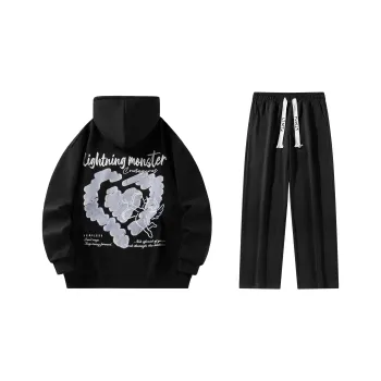 LIGHTNING MONSTER Sweatshirt Set Unisex