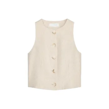 ZARA Tank Top Women's Light Beige