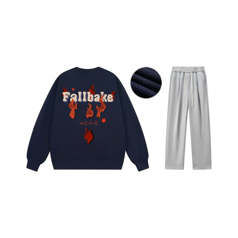 IVEIII Sweatshirt Sets Unisex-28
