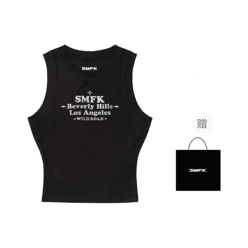 SMFK Tank Top Women's Wilderness Black-0