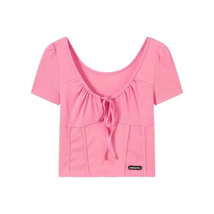 CHUU Crop Tops Women's-4