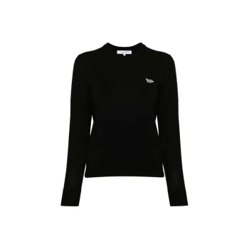 Maison Kitsune Baby Fox patch Sweater