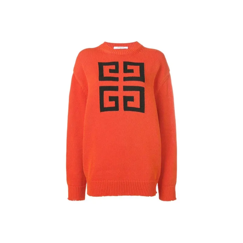 Givenchy Sweaters Women's Orange-0