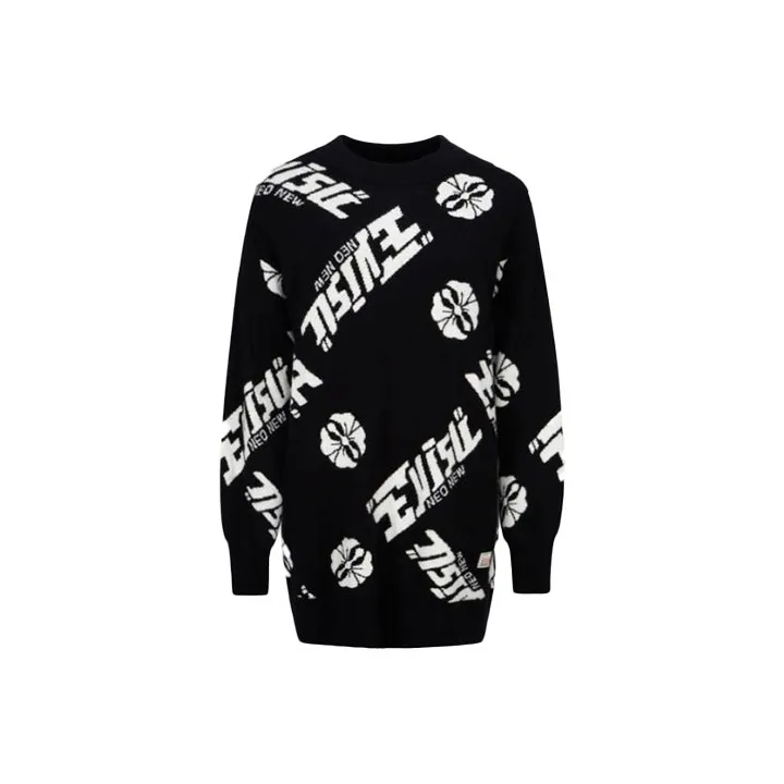 EVISU FW21 Loose Fit Sweater Women's Black-0