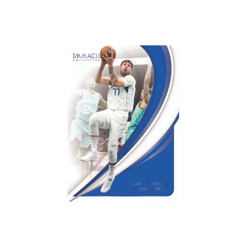 PANINI NBA Trading Card Box 99 Immaculate NBA Trading Card Box Hobby Card Accessories Whole Box-1