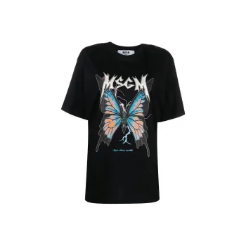 MSGM T Shirts Women's Black