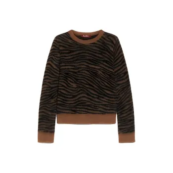 MaxMara Studio All-Over Patterned Crewneck Jumper