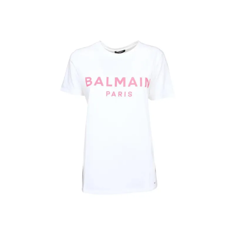 BALMAIN T Shirts Women's White-0