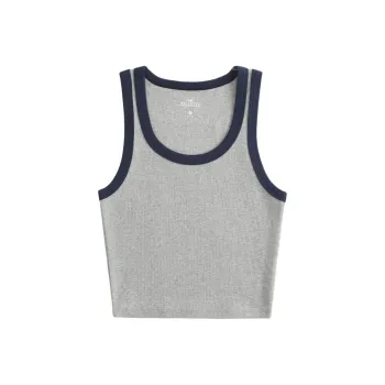 Hollister Tank Top Women's Heather Gray