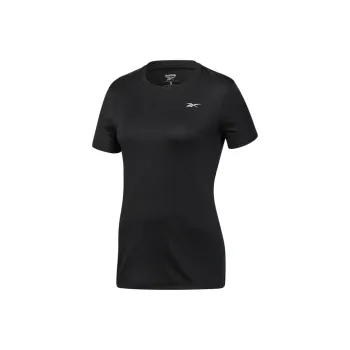 Reebok Re Basic Ss Tee T-Shirt Women's Black