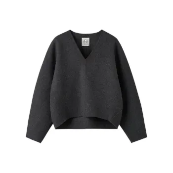 TOTEME FW22 Knitwear Women's Gray