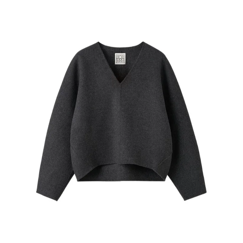 TOTEME FW22 Knitwear Women's Gray-0