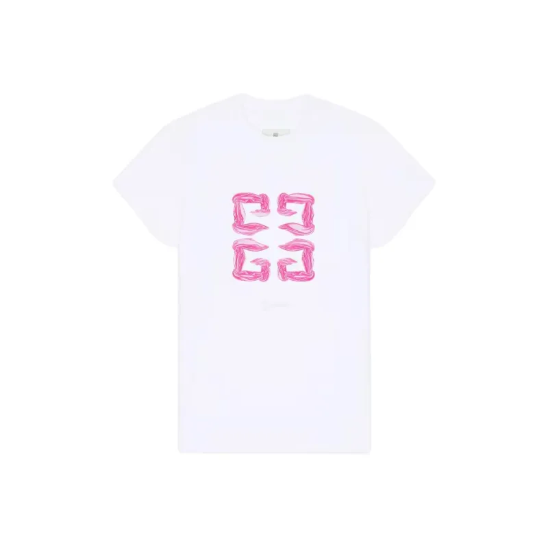 Givenchy 4G Printed Crewneck T Shirt-0